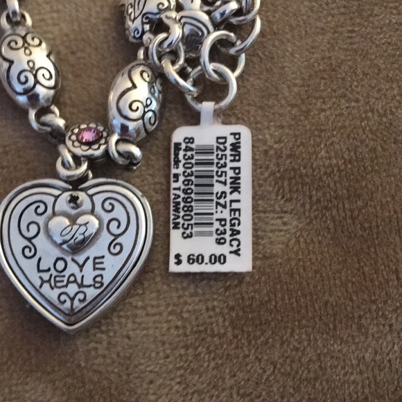 NWT Brighton Power of Pink Bracelet & Earring Set - Picture 5 of 6